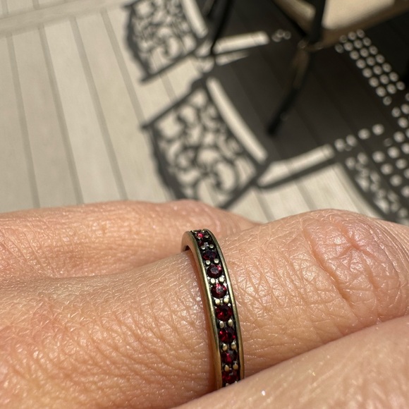 Ruby Stack Ring - Picture 3 of 5